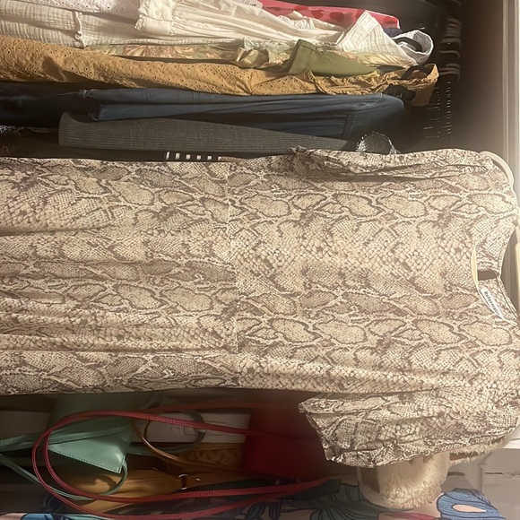 Reformation dress snake print - Picture 2 of 5